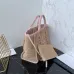 Chanel Perforated and Woven Tote Bags With Matching Pouches in Varied Styles size:34cm #A54036