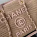 Chanel Perforated and Woven Tote Bags With Matching Pouches in Varied Styles size:34cm #A54036