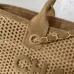 Chanel Perforated and Woven Tote Bags With Matching Pouches in Varied Styles size:34cm #A54036