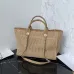 Chanel Perforated and Woven Tote Bags With Matching Pouches in Varied Styles size:34cm #A54036