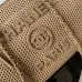 Chanel Perforated and Woven Tote Bags With Matching Pouches in Varied Styles size:34cm #A54036
