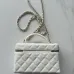 Chanel Quilted Vanity Bags With Chain Straps Showcasing Timeless Design and Luxury Details#A50414