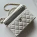 Chanel Quilted Vanity Bags With Chain Straps Showcasing Timeless Design and Luxury Details#A50414