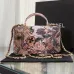 Chanel Python Skin Small Crossbody Leather Bag #A49181