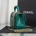 Chanel Python Skin Small Crossbody Leather Bag #A49181