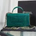 Chanel Python Skin Small Crossbody Leather Bag #A49181