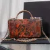 Chanel Python Skin Small Crossbody Leather Bag #A49181