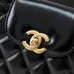 Chanel Quilted Kelly Top Handle Chain Bag 13x19x7cm #A63823