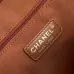 Chanel S5634 Suede &amp; Leather Tote Bag with Chain Strap Size 36x24x12CM #A62911