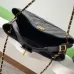Classic Black Chanel Quilted Handbag With Gold Hardware and Chain Strapsize:36×24×12cm #A53503