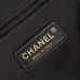 Classic Black Chanel Quilted Handbag With Gold Hardware and Chain Strapsize:36×24×12cm #A53503