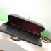 Chanel Small Flap Bag Black Shiny Grained Calfskin Brushe #A49178