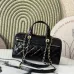 Chanel Quilted Patent Leather Handbag with Gold - Tone Hardware size:17×21×3cm #A53909