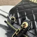 Chanel Quilted Patent Leather Handbag with Gold - Tone Hardware size:17×21×3cm #A53909