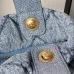 Chanel Women's Denim Handbag - Quilted Design, Blue Denim Fabric, Gold-Tone CC Logo &amp; Chain Strap, Stylish Top-Handle Bag for Luxury Fashion #A56745
