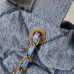 Chanel Women's Denim Handbag - Quilted Design, Blue Denim Fabric, Gold-Tone CC Logo &amp; Chain Strap, Stylish Top-Handle Bag for Luxury Fashion #A56745