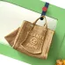 Chanel Woven Tote Textured Raffia Signature Logo &amp Chain Embracing Summer Elegance size38 #A54203