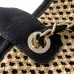 Chanel Woven Tote Textured Raffia Signature Logo &amp Chain Embracing Summer Elegance size38 #A54203