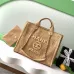 Chanel Woven Tote Textured Raffia Signature Logo &amp Chain Embracing Summer Elegance size38 #A54203