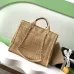 Chanel Woven Tote Textured Raffia Signature Logo &amp Chain Embracing Summer Elegance size38 #A54203