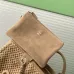 Chanel Woven Tote Textured Raffia Signature Logo &amp Chain Embracing Summer Elegance size38 #A54203