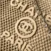 Chanel Woven Tote Textured Raffia Signature Logo &amp Chain Embracing Summer Elegance size38 #A54203