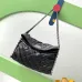 Chanel Black Quilted Leather Flap Bag With Silver Chain Strap #A50979