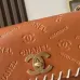 New CHANEL Vintage Resin Leather Chain Bag with Large Logo bag two size #A60919