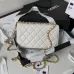 New enamel buckle fashion leather width 19cm Chanel Bag #999934920