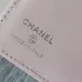 Chanel Quilted Caviar Leather Passport Holder In Blush Pink With Signature CC Turnlock #A50709