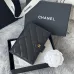 Chanel Quilted Caviar Leather Passport Holder In Blush Pink With Signature CC Turnlock #A50709