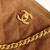 Chanel Quilted Suede Tote Bags With Iconic Chain Straps In Dual Tones #A50980