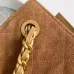 Chanel Quilted Suede Tote Bags With Iconic Chain Straps In Dual Tones #A50980