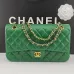 Chanel Classic Flap Bag In Light Blue Quilted Leather With Gold - Tone CC Hardware #A50708