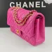 Chanel Classic Flap Bag In Light Blue Quilted Leather With Gold - Tone CC Hardware #A50708