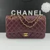 Chanel Classic Flap Bag In Light Blue Quilted Leather With Gold - Tone CC Hardware #A50708