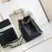 Chanel Black Quilted Caviar Leather Bag With Chain Strap For Timeless Luxury #A49782