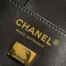 Chanel Black Quilted Caviar Leather Bag With Chain Strap For Timeless Luxury #A49782
