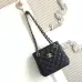 Chanel Black Quilted Caviar Leather Bag With Chain Strap For Timeless Luxury #A49782