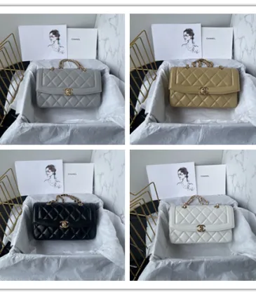 Chanel Classic Quilted Flap Bags in Assorted Colors With Chain Straps Bag size:13×21×6cm #A54037