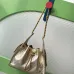 Chanel Gold Quilted Bucket Bags With Signature Hardware And Chain Details #A53501