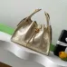 Chanel Gold Quilted Bucket Bags With Signature Hardware And Chain Details #A53501