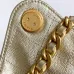 Chanel Gold Quilted Bucket Bags With Signature Hardware And Chain Details #A53501