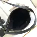 Elegant Black Quilted Leather Chanel Style Large Shoulder Tote Bag #A50939