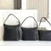 Elegant Black Quilted Leather Chanel Style Large Shoulder Tote Bag #A50939