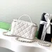 Luxury Quilted Leather Chanel Inspired Vanity Crossbody Handbags in Multiple Colors for Elegant Outfits #A50938