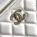 Luxury Quilted Leather Chanel Inspired Vanity Crossbody Handbags in Multiple Colors for Elegant Outfits #A50938