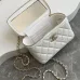 Luxury Quilted Leather Chanel Inspired Vanity Crossbody Handbags in Multiple Colors for Elegant Outfits #A50938