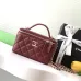 Luxury Quilted Leather Chanel Inspired Vanity Crossbody Handbags in Multiple Colors for Elegant Outfits #A50938