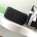 Luxury Quilted Leather Chanel Inspired Vanity Crossbody Handbags in Multiple Colors for Elegant Outfits #A50938